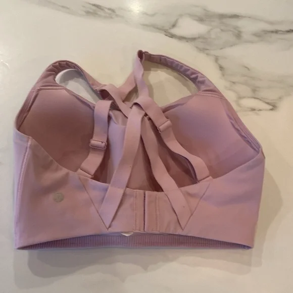 Lululemon Pink Haze Energy Bra *High Support | Size 34DDD - Picture 5 of 7